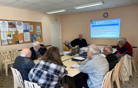 Réunion mensuelle et CA